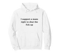 Je défends Le Droit d'un Homme de se taire. Sweat à Capuche