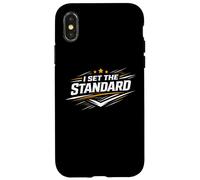 Je définis l'état d'esprit Standard en matière d'excellence personnelle Coque pour iPhone X/XS