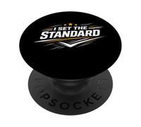 Je définis l'état d'esprit Standard en matière d'excellence personnelle PopSockets PopGrip Adhésif