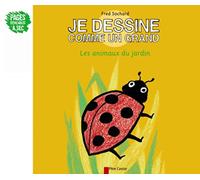 Je dessine comme un grand : Les Animaux du jardin (pages effaçables à sec + 1 Stabilo)
