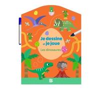 Je dessine et je joue : Dinosaures - Collectif - Le Ballon Eds - broché - Document jeunesse