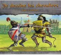 Je dessine les chevaliers: Livre à pochoirs