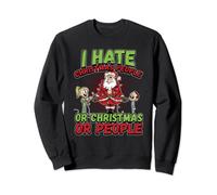 Je déteste les gens de Noël ou Noël ou les gens Sweatshirt
