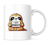 Je Déteste Les Lundis Tasses À Thé Drôle Mug À Café Humour Tasse Pour Travail Maison Chocolat Chaud 330Ml