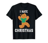 Je déteste Noël, Biscuit Triste, Motif de Noël Amusant T-Shirt