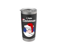 Je déteste Noël Gobelet isotherme en acier inoxydable double paroi