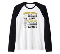 Je déteste Quand Les Gens Disent qu'il Faut agir comme Un Squelette d'adulte Manche Raglan