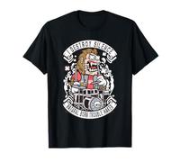 Je détruis le silence. Natural Born Trouble Maker T-Shirt
