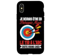 Je Devrais Être en Thérapie mais Tir À l'arc Est Moins Cher Coque pour iPhone X/XS