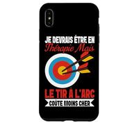 Je Devrais Être en Thérapie mais Tir À l'arc Est Moins Cher Coque pour iPhone XS Max