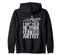 Je Devrais Être Votre Tatoueur Artiste Encre Tatouage Sweat à Capuche