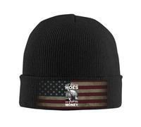 Je Dirige des Houes pour De l'argent Bonnet Tricoté Coupe-Vent Bonnet en Tricot Unisexe Chapeau Tricoté pour Course À Pied Cyclisme Homme