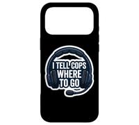 Je dis aux flics où Aller 911 Dispatcher First Responder Funny Coque pour iPhone 17 Pro Max