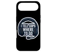 Je dis aux flics où Aller 911 Dispatcher First Responder Funny Coque pour iPhone Air