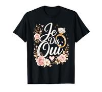 Je Dis Oui EVJF Future Mariée Fiançailles T-Shirt