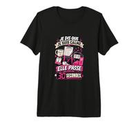 Je Dis Que Je suis Calme Elle Passe dans 30 Secondes T-Shirt Haut de Gamme