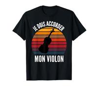 Je Dois Accorder Mon Violon Musique Classique Orchestre T-Shirt Graphique avec Valeur