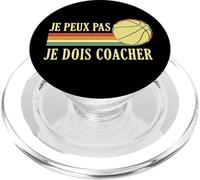 Je Dois coacher Basket Coach entraineur de Basketball drôle PopSockets PopGrip pour MagSafe