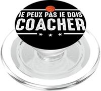 Je Dois coacher Basket Coach entraineur de Basketball drôle PopSockets PopGrip pour MagSafe