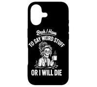 Je Dois dire des Choses bizarres ou Je Vais Mourir Docteur Coque pour iPhone 17