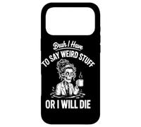 Je Dois dire des Choses bizarres ou Je Vais Mourir Docteur Coque pour iPhone 17 Pro Max