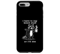 Je Dois dire Une Blague Vintage Bizarre sur Un Raton Laveur rétro des années 90 Coque pour iPhone 7 Plus/8 Plus