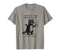 Je Dois dire Une Blague Vintage Bizarre sur Un Raton Laveur rétro des années 90 T-Shirt