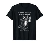Je Dois dire Une Blague Vintage Bizarre sur Un Raton Laveur rétro des années 90 T-Shirt