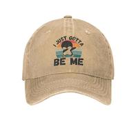 Je Dois Juste être Moi-même Penguin Hommes, Femmes, Casquettes de Baseball, Penguins Lover, Casquettes délavées et délavées, Coiffe rétro Ajustable