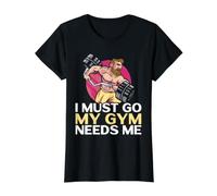 Je Dois y Aller Ma Salle de Sport a Besoin de Moi T-Shirt Graphique avec Valeur