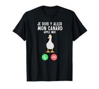Je Dois y Aller Mon Canard Apple Moi T-Shirt