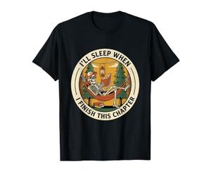 Je dormirai Quand j'aurai Fini ce chapitre en lisant Camping T-Shirt