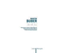 Je et tu - Martin Buber - Aubier - broché - Livre