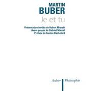 Je et tu Martin Buber (Auteur)