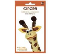 Je fabrique ma marionnette girafe - Coffret DIY Multicolore