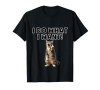 Je Fais ce Que Je Veux, Le Majeur du Chat T-Shirt