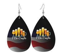 Je Fais De La Bière Artisanale Femme Boucles D'Oreilles Élégantes Boucles D'Oreilles Pendantes Longues Boucle Doreille Pour Soirée Fête Mariage