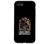 Je Fais de la fumée de façon Artistique, à la manière d'un souffleur de Verre Coque pour iPhone SE (2020) / 7/8