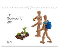 Je fais de la géocache maintenant, Version française (Calendrier mural 2026 DIN A4 portrait), Calendrier CALVENDO mensuel