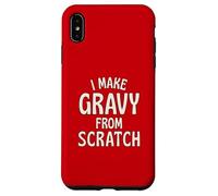 Je Fais de la Sauce à partir de zéro, Holiday Cooking Chef Fun Coque pour iPhone XS Max