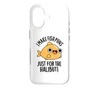 Je Fais des calembours sur Le Poisson Juste pour Le Jeu de Mots Amusant sur Le flétan Coque pour iPhone 17