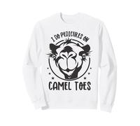 Je Fais des pédicures sur Les Orteils de Chameau Sweatshirt