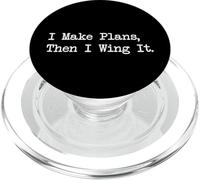 Je fais des plans, puis je les fais avec Funny Woodwork PopSockets PopGrip pour MagSafe