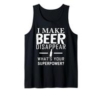 Je Fais disparaître la bière Quel est Ton Super Pouvoir ? Bière drôle Débardeur