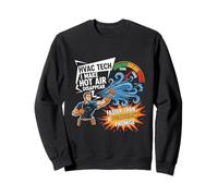 Je Fais disparaître l'air Chaud, drôle de Technicien en CVC, père, père Sweatshirt