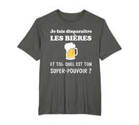Je fais disparaître les bières : Cadeau Humour Bière Alcool T-Shirt