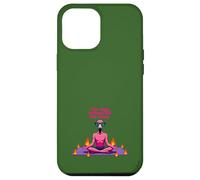 Je fais du yoga pour brûler le fou flamant rose | Funny Yoga Coque pour iPhone 12 Pro Max