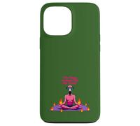 Je fais du yoga pour brûler le fou flamant rose | Funny Yoga Coque pour iPhone 13 Pro Max