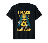 Je fais en sorte que huit aient l'air bien, drôle, 8e anniversaire T-Shirt