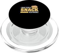 Je Fais en sorte Que Les Gens grignotent de manière Responsable | Un praticien des Sciences PopSockets PopGrip pour MagSafe